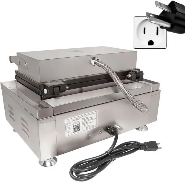 Alt view image 4 of 7 - GR-XCXX6 Corn Dog Commercial Machine | 6 Hotdog Waffles on Sticks