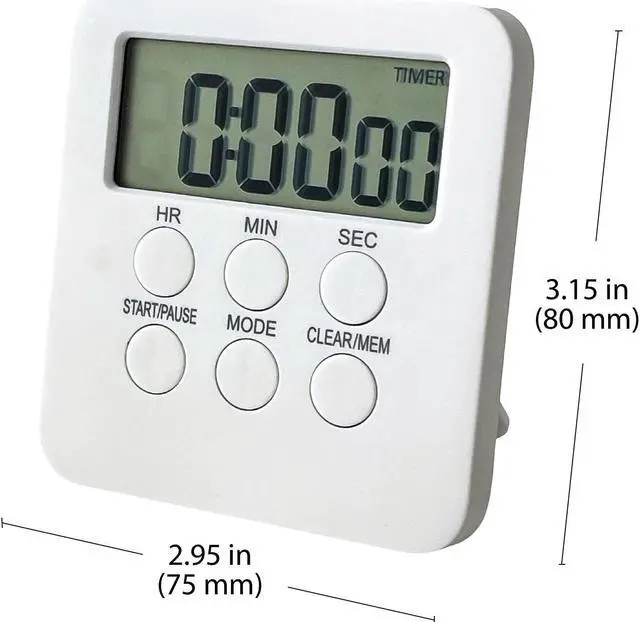 Alt view image 2 of 7 - AC-CLW Kitchen Timer | Digital Timer for Cooking | Magnetic Timer