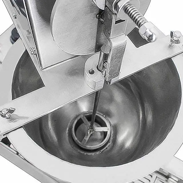 Alt view image 4 of 6 - AP-02 Mini Donut Maker Commercial | Automatic Doughnut Machine | 3 Nozzles Set | Stainless Steel