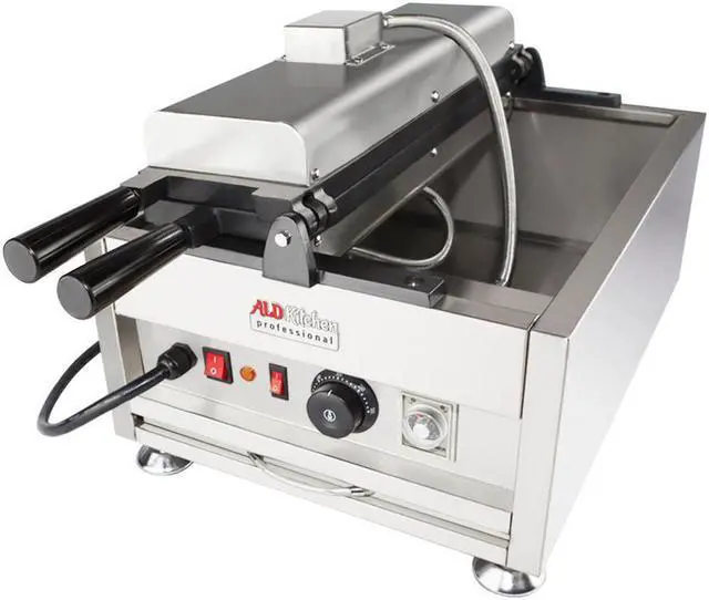 Alt view image 7 of 7 - AP-207 Taiyaki Maker | Fish Waffle Iron | Stainless Steel Nonstick Commercial Taiyaki Maker | 6 Fish-Shaped Waffles
