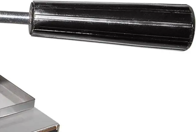 Alt view image 7 of 7 - GR-HWB1A Belgian Waffle Maker | Commercial Flip Waffle Iron | Stainless Steel | Rotating Mechanism