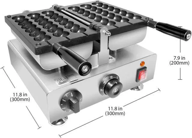 Alt view image 2 of 7 - ALDKitchen Waffle Stick Maker | 3 Bead-Shaped Waffles | Waffles on a Stick Iron