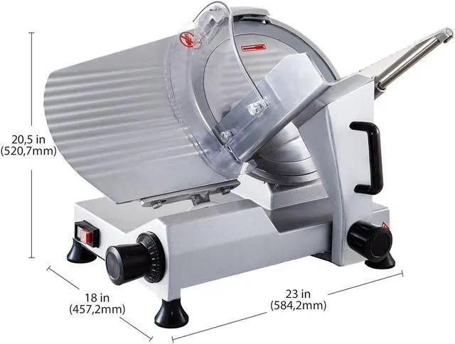 Alt view image 2 of 7 - A-300ES12 Meat Slicer Commercial | 12-inch | Stainless Steel Blade