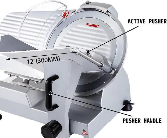 Alt view image 3 of 7 - A-300ES12 Meat Slicer Commercial | 12-inch | Stainless Steel Blade