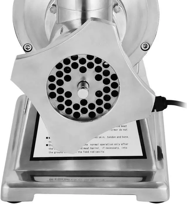 Alt view image 6 of 7 - A-PD12 Meat Grinder Commercial | Electric Sausage Stuffing Maker | Stainless Steel Meat Chopper