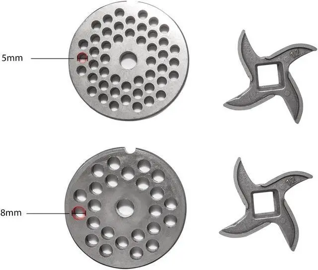 Alt view image 7 of 7 - A-TC12 Meat Grinder Commercial | Electric Sausage Stuffing Machine | Stainless Steel Meat Chopper