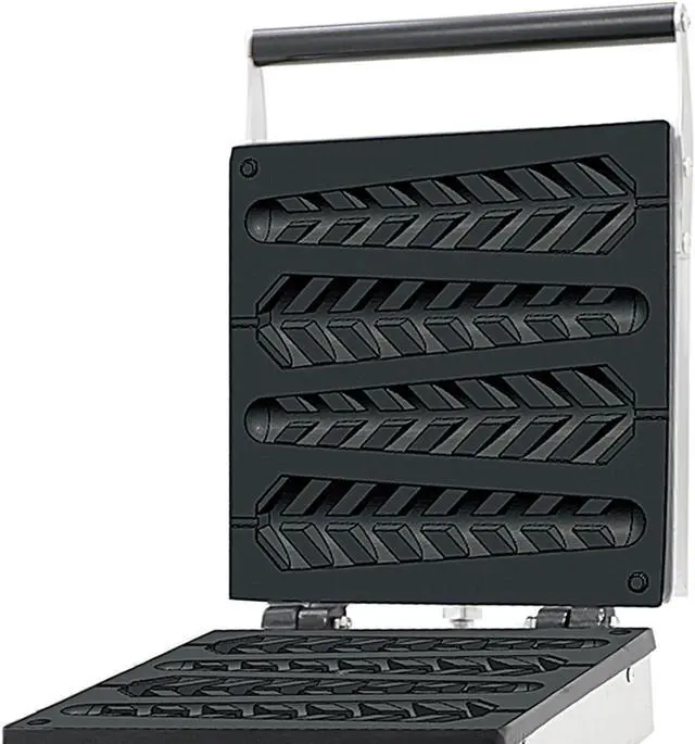 Alt view image 6 of 7 - AP-492 Electric Stick Waffle Maker | Commercial Iron | 4 Pcs | Stainless Steel | Nonstick