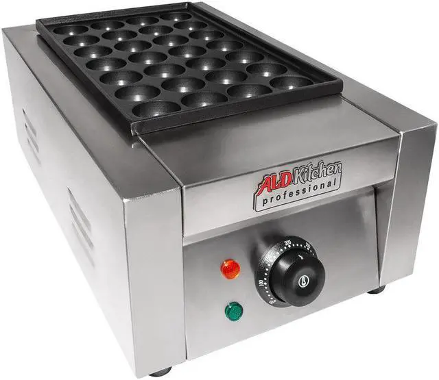 Alt view image 6 of 7 - A-T606 Takoyaki Grill | Electric Japanese Takoyaki Machine | 28 Pcs | Nonstick | Stainless Steel | 4000W