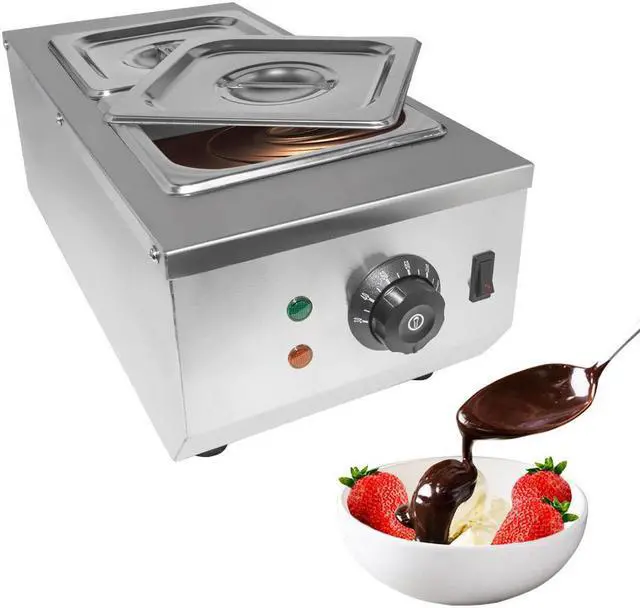 Main image of Chocolate Fondue Machine | Stainless steel Professional Melter with Water-Heating System | Manual