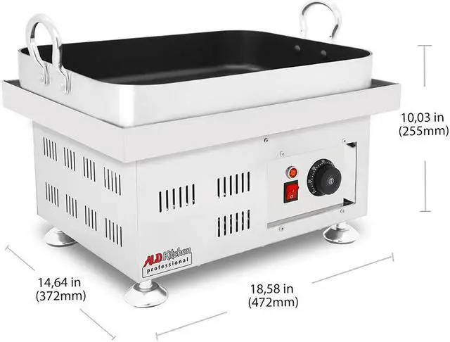 Alt view image 3 of 7 - AP-450 Korean Rice Cake Maker | Tteokbokki Machine with Nonstick Coating
