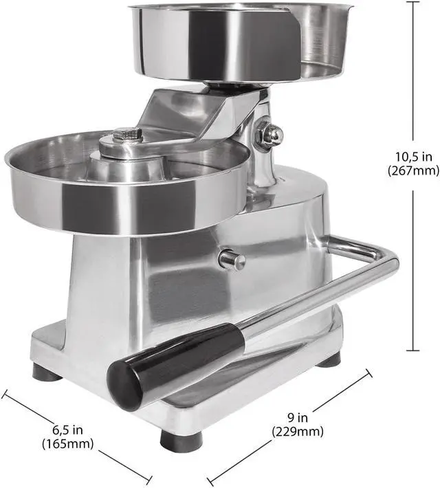 Alt view image 2 of 7 - A-A150 Commercial Burger Press | Meat Patty Maker | Patty Forming Processor | 6-inches Diameter