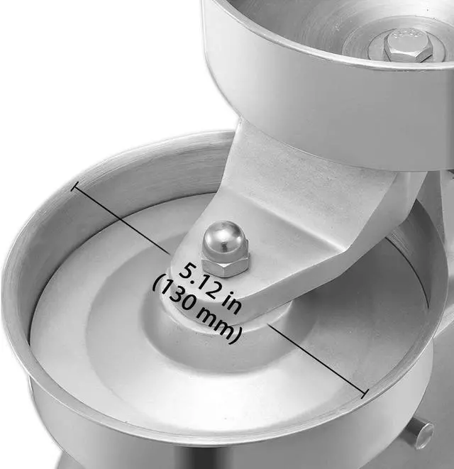 Alt view image 3 of 7 - A-A130 Burger Press | Meat Patty Maker | Commercial Patty Forming Tool | Stainless Steel | 5-inch Diameter