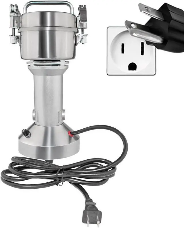 Alt view image 4 of 7 - GR-V100 Grain Mill Commercial | Electric Wheat Grinder | 100g | Spices and Herbs| Stainless Steel