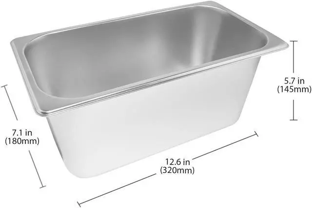 Alt view image 3 of 7 - ALDKitchen Bain Marie Steam Warmer | Electric Buffet Food Warmer | Stainless Steel | 6 tanks | 110V