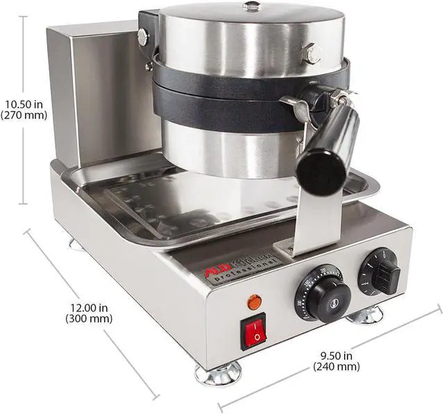 Alt view image 2 of 7 - AP-595 Nonstick Electric Egg Biscuit Roll Machine|Baking Tools|Roll Ice Cream Cone Maker (Classic waffle)