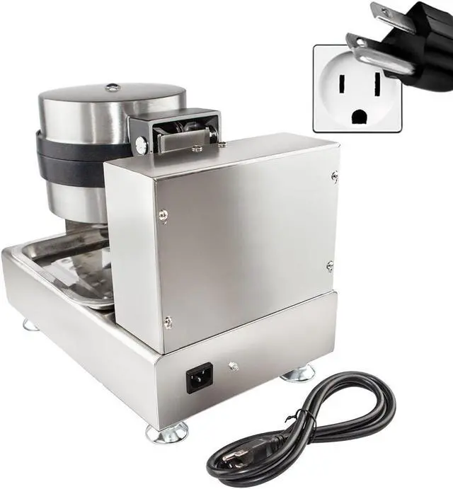 Alt view image 5 of 7 - AP-595 Nonstick Electric Egg Biscuit Roll Machine|Baking Tools|Roll Ice Cream Cone Maker (Classic waffle)