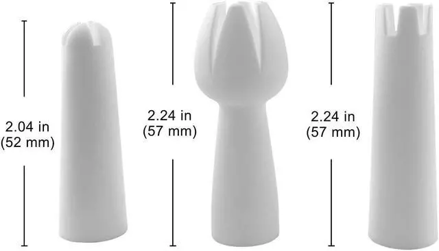 Alt view image 4 of 7 - GorillaRock Whipped Cream Dispenser | 0.5 L Cream Whipper | + 3 Decorating Nozzles