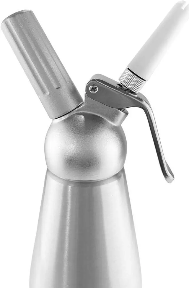 Alt view image 6 of 7 - GorillaRock Whipped Cream Dispenser | 0.5 L Cream Whipper | + 3 Decorating Nozzles