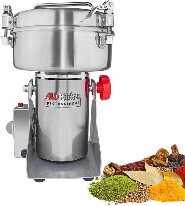 ALDKitchen Grain Mill Grinder, Electric High-Speed Grinder Machine, Wheat, Spices & Nut Chopper