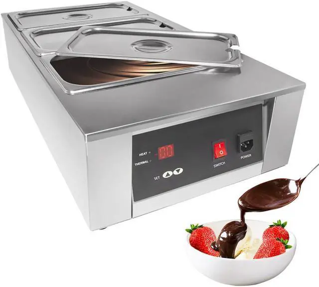 Main image of GorillaRock Chocolate Melting Pot Commercial | Electric Chocolate Melting Machine