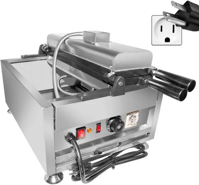 Alt view image 7 of 7 - ALDKitchen Taiyaki Machine | 5 Pcs | Open-Mouth Fish Shaped Waffle Cones