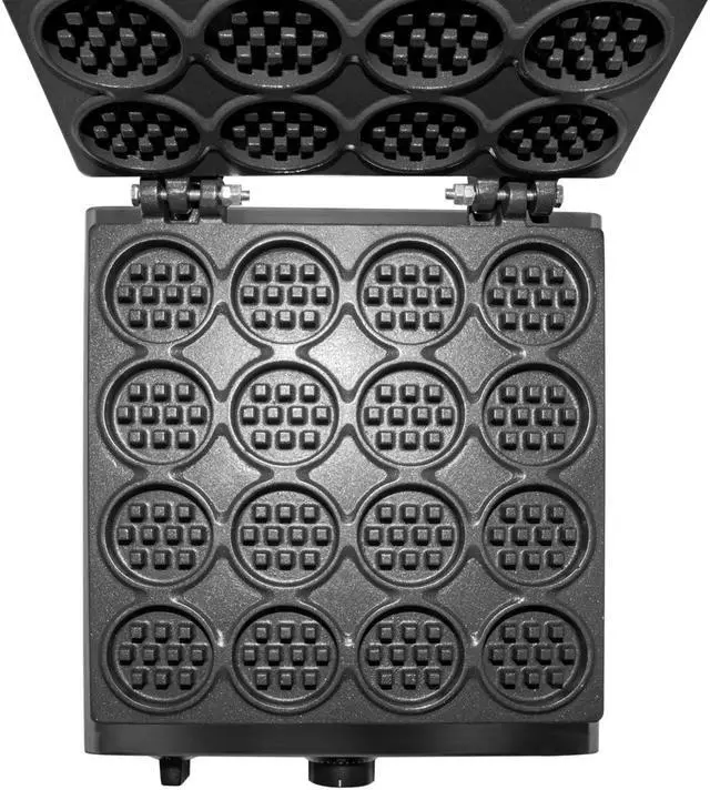 Alt view image 7 of 7 - ALDKitchen Poffertjes Maker | 16 Mini Dutch Pancakes | Poffertjes Grill | 110V