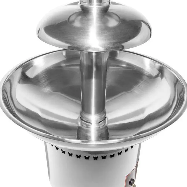 Alt view image 6 of 7 - ALDKitchen Chocolate Fountain | 6-Tier Fondue Fountain with Digital Control | Stainless Steel | 110V