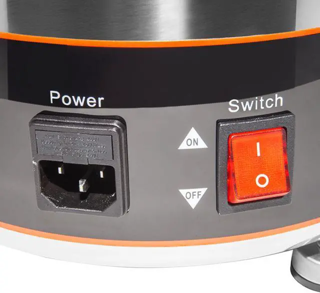 Alt view image 5 of 7 - ALDKitchen Chocolate Fountain | 6-Tier Fondue Fountain with Digital Control | Stainless Steel | 110V