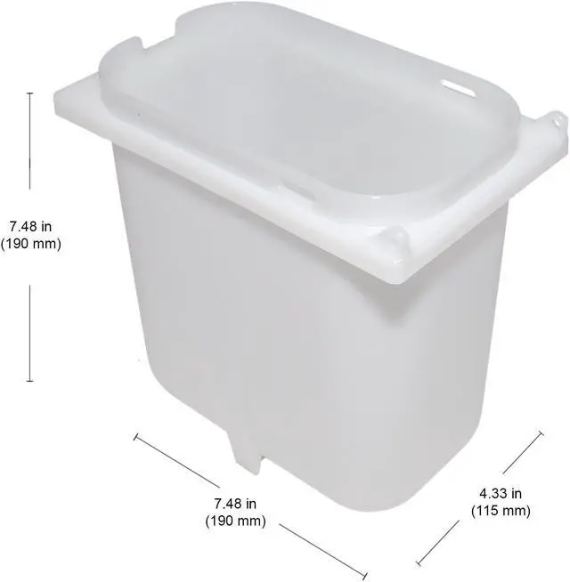 Alt view image 3 of 7 - AP-315S Sauce Dispenser | 2-Bucket Sauce Pressure Pump | Double Sauce Dispenser | Commercial and Home Use