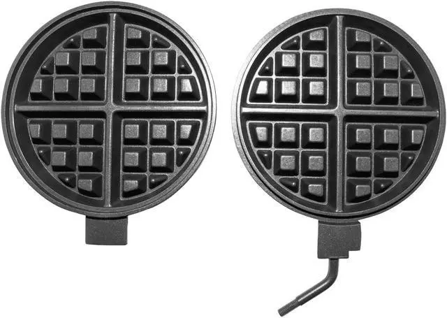 Alt view image 3 of 7 - GorillaRock Waffle Plate Replacement Kit | Belgian Waffle Iron Grid | Waffle Mould