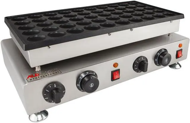 Alt view image 7 of 7 - Poffertjes Maker | Mini Dutch Pancakes Iron | Nonstick | 110V | 50 Pcs