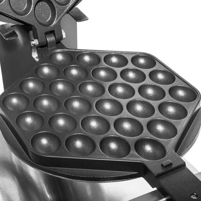 Alt view image 5 of 7 - AP-123 Bubble Waffle Maker | Egg Waffle Maker | Professional Rotated Machine | Improved Manual Thermostat
