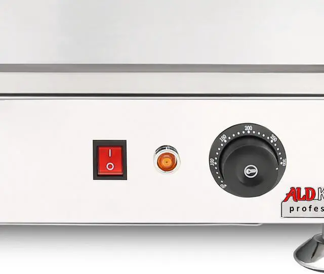 Alt view image 4 of 7 - ALDKitchen Flat Top Griddle | Teppanyaki Grill with Singe, Dual or Triple Thermostat | Manual | Nonstick