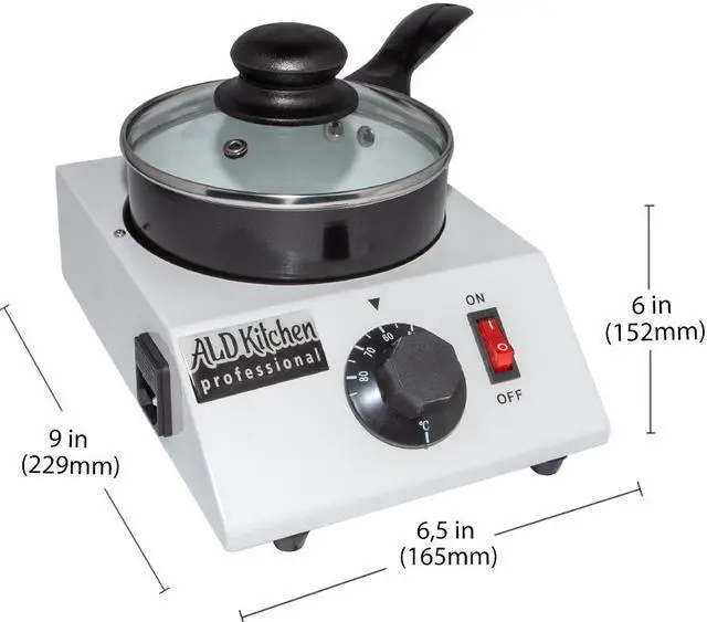 Alt view image 5 of 6 - Chocolate Melting Machine | Professional Tempering Pot | Electric Fondue