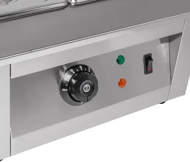 Alt view image 4 of 7 - Chocolate Fondue Machine | Stainless steel Professional Melter with Water-Heating System | Manual