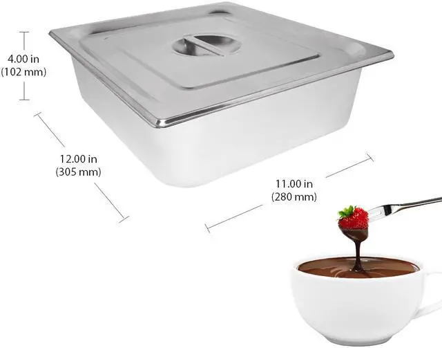 Alt view image 4 of 7 - Electric Chocolate Tempering Machine | Commercial Chocolate Melting Pot | Stainless steel | Digital