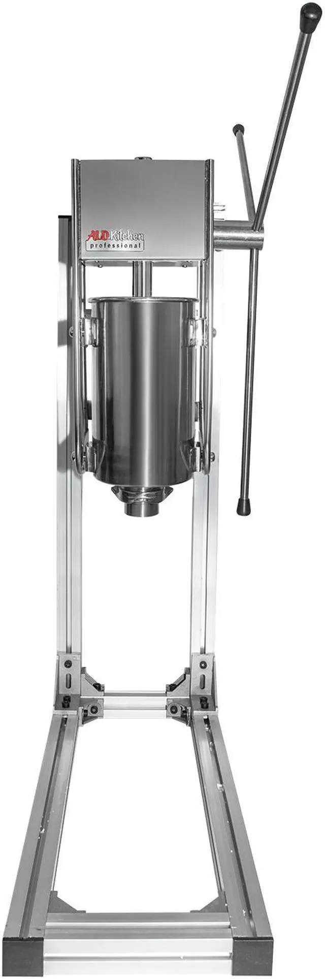 Alt view image 5 of 7 - ALD-10 Churros Machine Manual | Deep-Frying Churro Maker with Working Stand | Stainless Steel | 5L Capacity