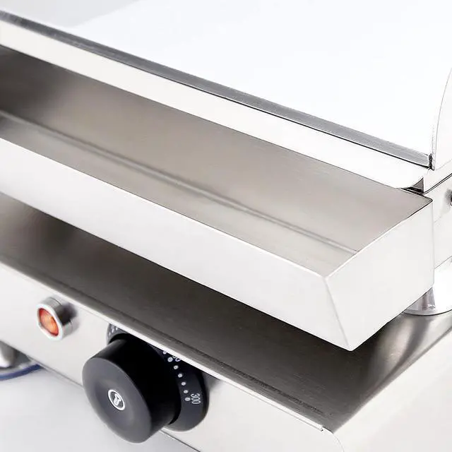 Alt view image 5 of 7 - Flat Top Griddle | Teppanyaki Grill | Single, Dual or Triple Thermostat | Commercial Use | Nonstick