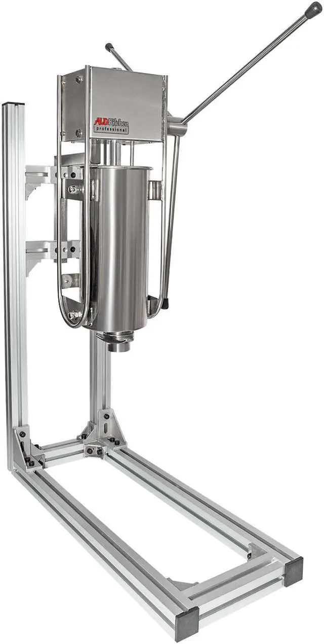 Alt view image 2 of 6 - ALD-10 Churros Machine Manual | Deep-Frying Churro Maker with Working Stand | Stainless Steel | 5L Capacity