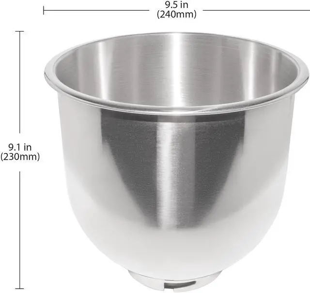 Alt view image 6 of 7 - GR-302 Food Mixer | Commercial Mixer with Dough Hook, Wire Whip & Beater | Stainless Steel | 7L