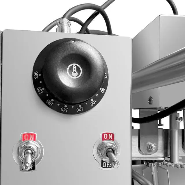 Alt view image 6 of 6 - AP-02 Mini Donut Maker Commercial | Automatic Doughnut Machine | 3 Nozzles Set | Stainless Steel