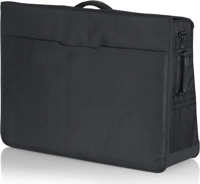 Alt view image 6 of 7 - Slappa Gaming Monitor Tote Bag with Water Resistant Zippers and Adjustable Carry Strap; Fits 27"-32" Monitors