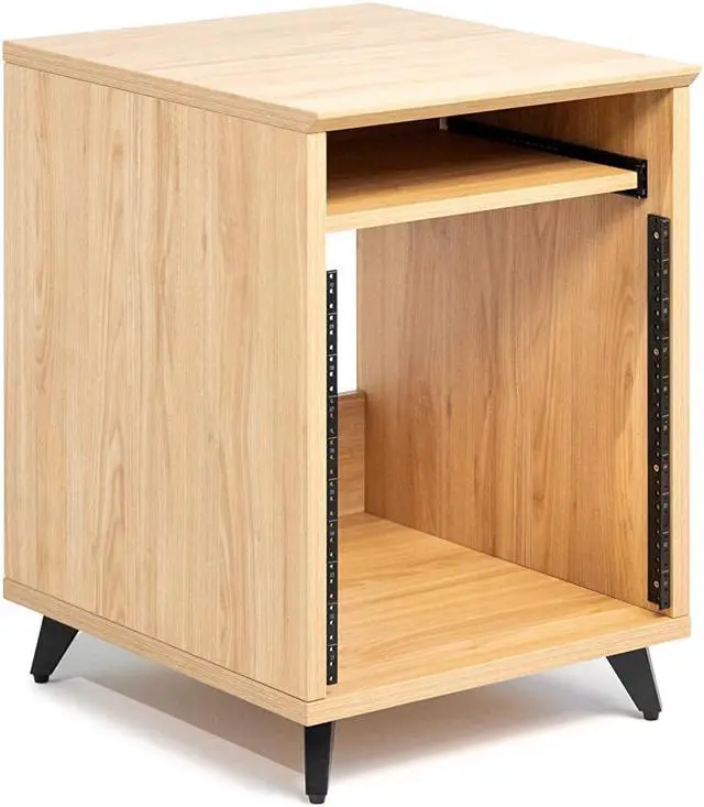 Alt view image 5 of 6 - Elite Furniture Series 10U Studio Rack Table in Natural Maple Matte Finish