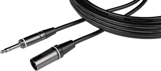 Main image of Gator Cableworks Composer Series 10 Foot Male XLR  ¼ TRS Microphone Cable  GCWC-XLR-10MTRS