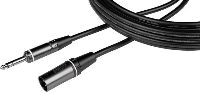 Main image of Gator Cableworks Composer Series 20 Foot Male XLR  ¼ TRS Microphone Cable  GCWC-XLR-20MTRS