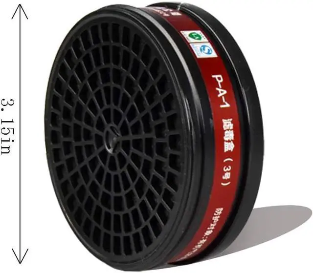 Main image of One Pair P-A-1 Organic Vapor Cartridge Multi Gas Respirator Filter LDY3 Respirator Cartridge for S100X PD100