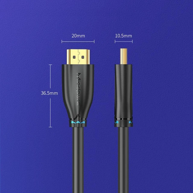 Alt view image 3 of 8 - HDMI 2.1 Soft PVC 4.92Ft / 1.5M HDMI2.1 AM to AM Cable 8K@60Hz 4K@120Hz Ultra High-Speed 48Gbps 28AWG Dynamic HDR for Apple TV PS4 PS5 8K TV HDTV Projectors