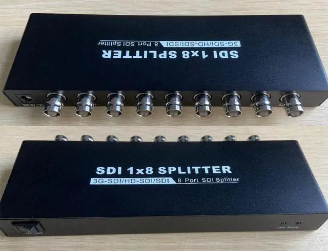 Alt view image 4 of 7 - 1x8 SDI Splitter 1-input 8-output Distribution Extender,Support SD-SDI,HD-SDI and 3G-SDI and distribute to 8 simultanous SDI output