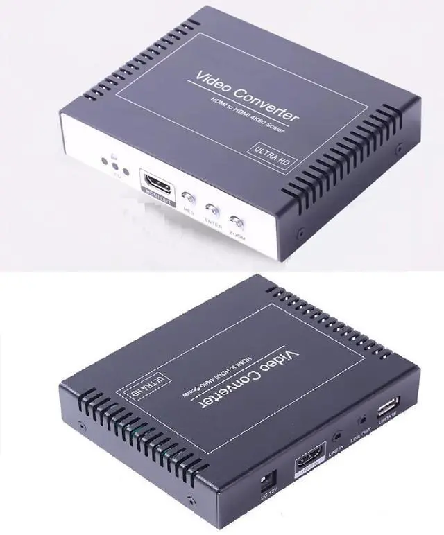 Alt view image 2 of 6 - 4K@60Hz HDMI to HDMI Video Converter Image Rotator 90/180/270 Degree,Support Up and Down Frequency Conversion,Frame Rate Changes,Audio Synthesis and Separation