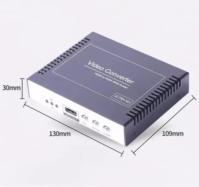 Alt view image 5 of 6 - 4K@60Hz HDMI to HDMI Video Converter Image Rotator 90/180/270 Degree,Support Up and Down Frequency Conversion,Frame Rate Changes,Audio Synthesis and Separation